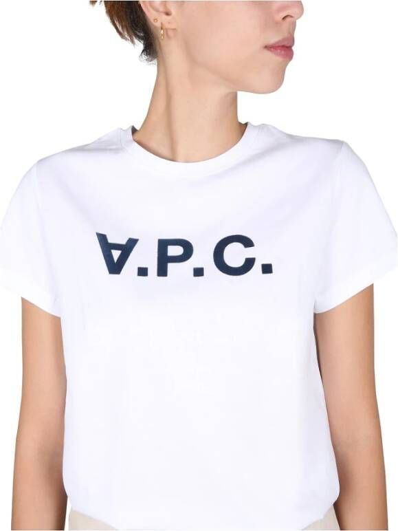 A.p.c. T-shirt Wit Dames