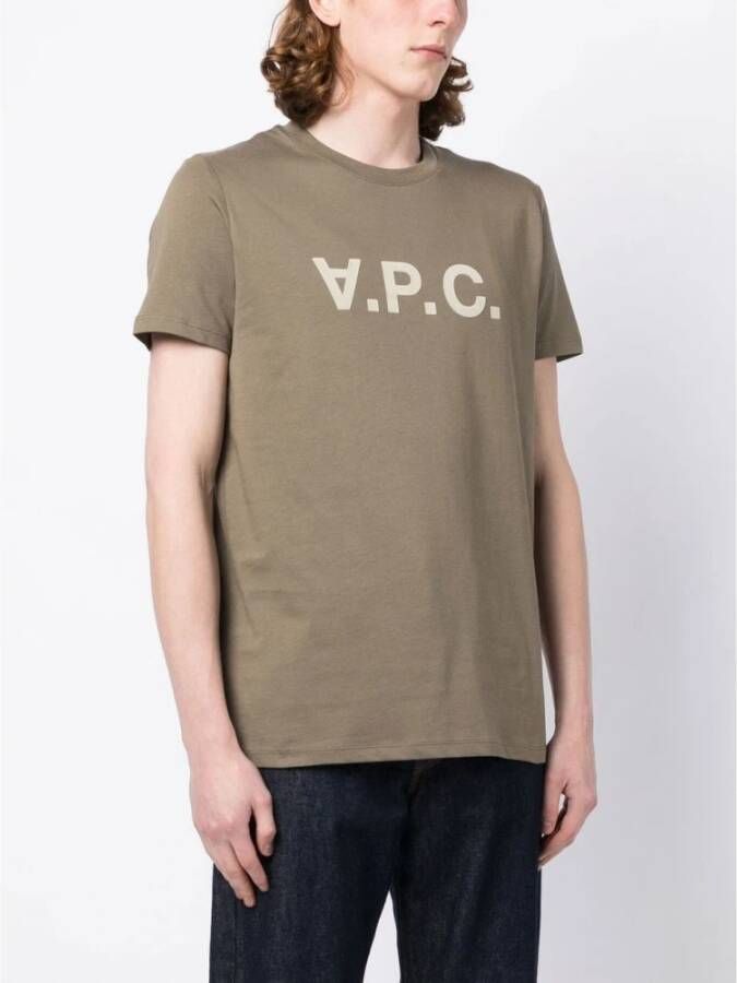 A.p.c. T-Shirts Grijs Heren