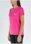 A.p.c. Fuchsia Katoenen T-Shirt met Logo Detail Pink Dames - Thumbnail 9