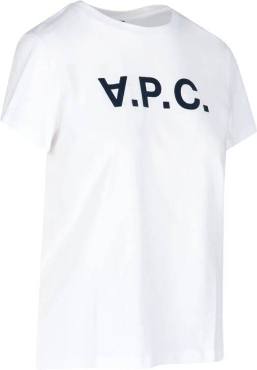 A.p.c. T-Shirts Wit Dames