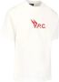A.p.c. Hermance Katoenen T-Shirt met Voorkant Print White Heren - Thumbnail 9