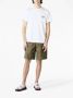 A.p.c. Biologisch Katoen Logo Geborduurd T-Shirt White Heren - Thumbnail 4