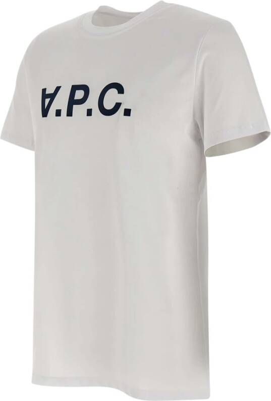 A.p.c. T-Shirts Wit Heren