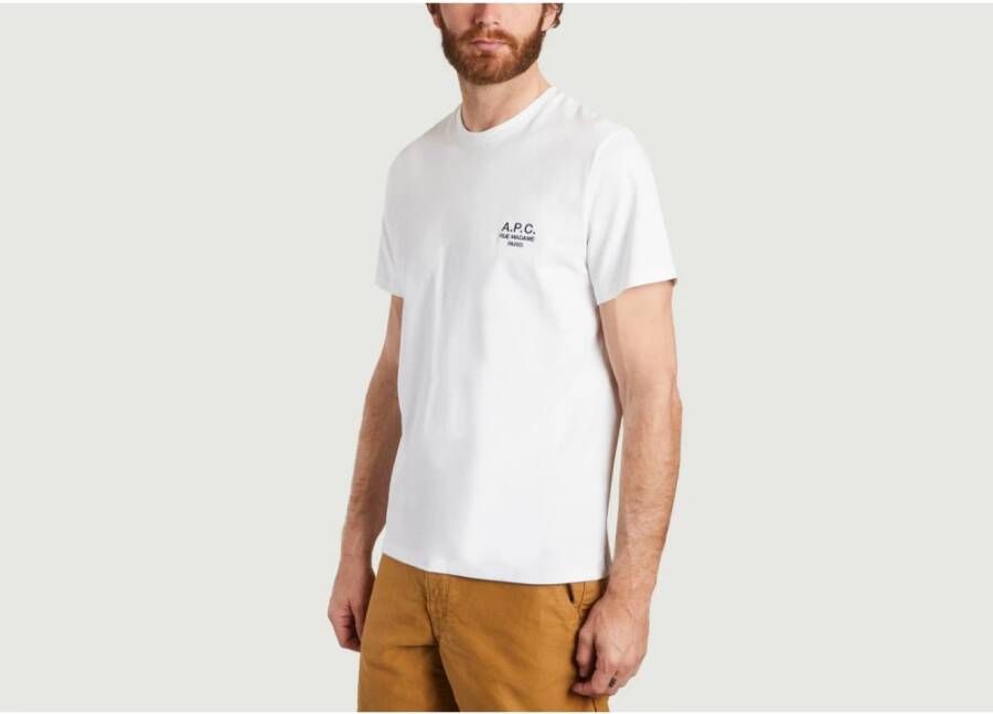 A.p.c. T-Shirts Wit Heren