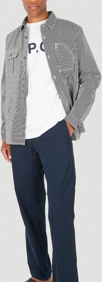 A.p.c. T-Shirts Wit Heren