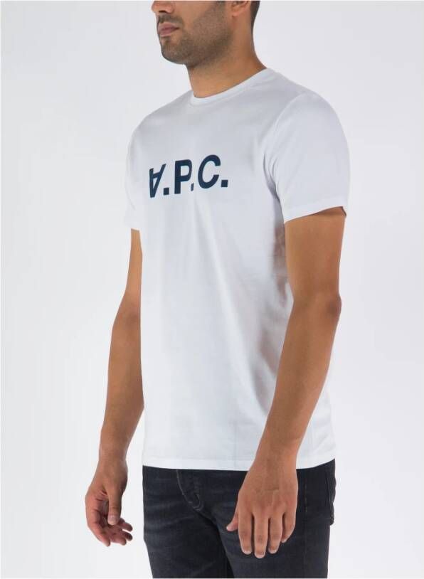 A.p.c. T-Shirts Wit Heren