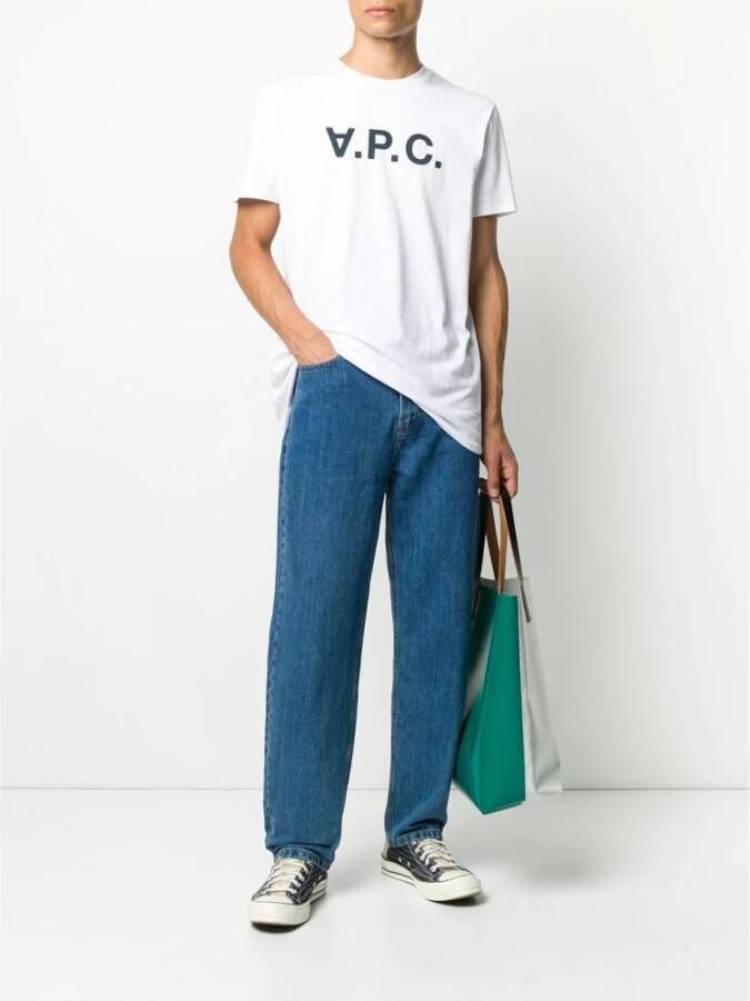 A.p.c. T-Shirts Wit Heren