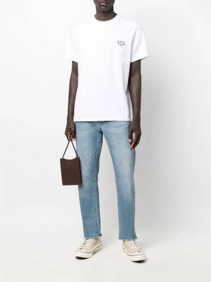 A.p.c. T-Shirts Wit Heren