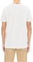 A.p.c. Witte Katoenen T-shirt met Marineblauw Logo Wit Crew Neck Logo Print T-shirt White Heren - Thumbnail 10