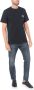 A.p.c. Nieuwe Raymond Zwarte Katoenen T-Shirt met Wit Logo Black Heren - Thumbnail 3
