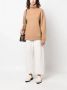A.p.c. Geborduurd Logo Coltrui Wollen Trui Brown Heren - Thumbnail 2