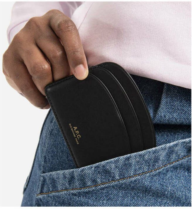 A.p.c. Portefeuillekaarthouders Zwart Unisex