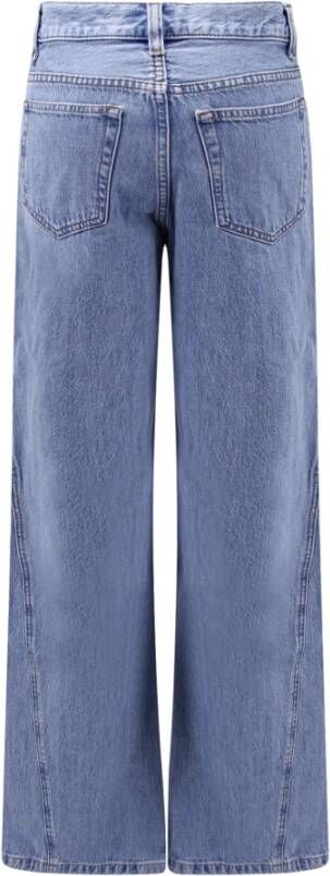 A.p.c. Wide Jeans Blauw Dames