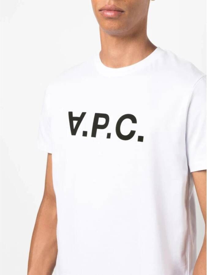 A.p.c. Witte T-shirts en Polos White Heren