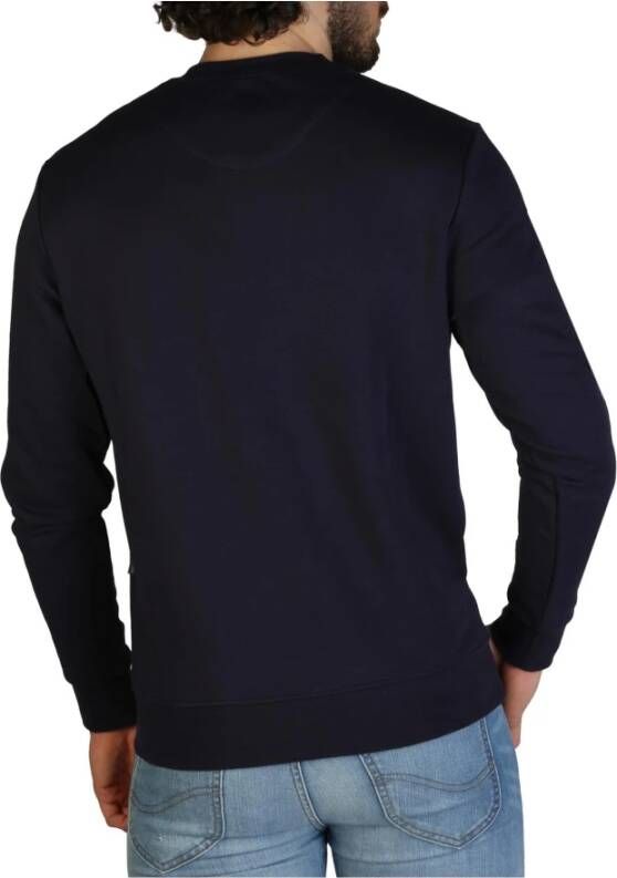 Aquascutum Men's Sweatshirt Blauw Heren