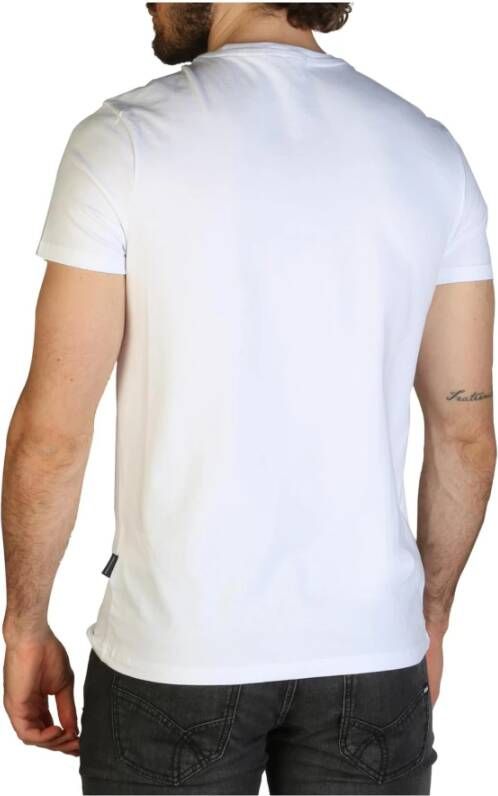 Aquascutum Men's T-shirt Wit Heren
