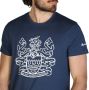 Aquascutum Heren T-shirt met korte mouwen en ronde hals Blue Heren - Thumbnail 2