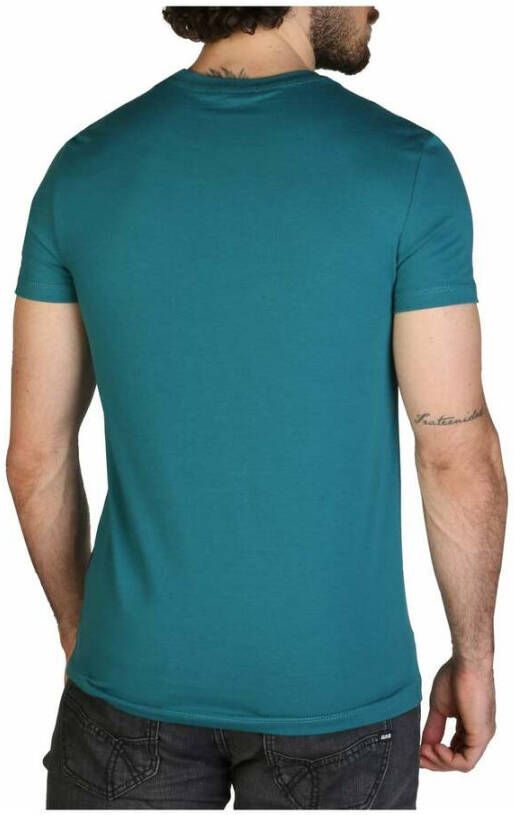 Aquascutum heren t-shirts Groen Heren