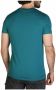 Aquascutum Katoenen T-shirt met logo detail Green Heren - Thumbnail 3