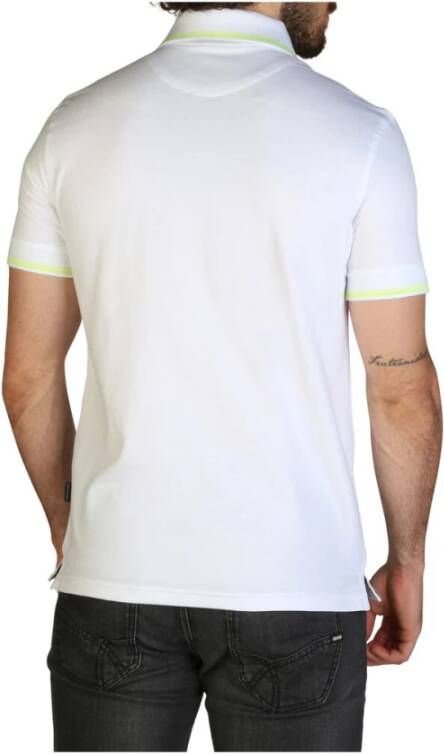 Aquascutum Polo Shirt Wit Heren