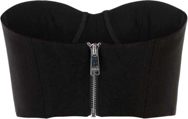 Area Sleeveless Tops Zwart Dames