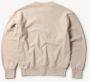 Aries Logo Sweater met kruisgraan Beige Heren - Thumbnail 2