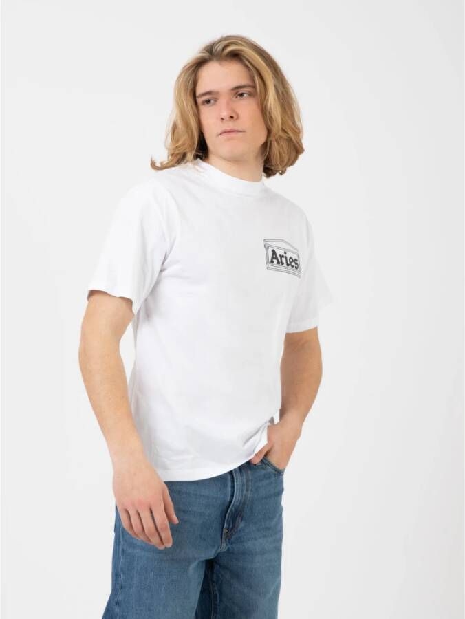 Aries T-Shirts Wit Heren