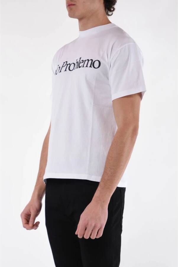 Aries Geen probleem T-shirt White Heren - Foto 2