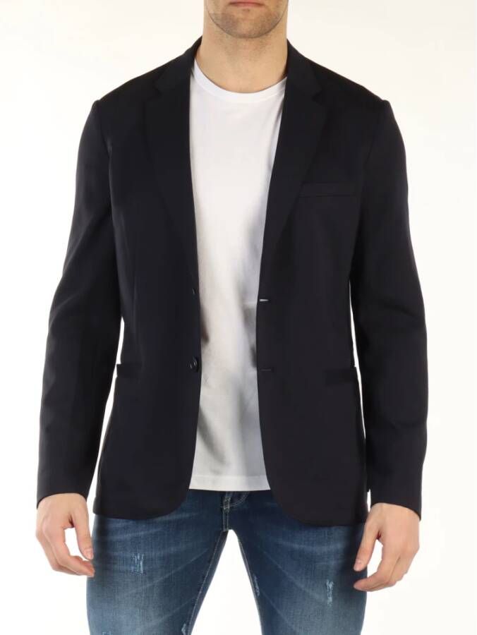 Armani Blazerjas Blauw Heren