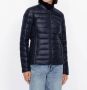 Armani Exchange Blauwe Rits Jas voor Vrouwen Blue Dames - Thumbnail 2