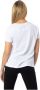 Armani Exchange Witte Bedrukte Dames T-shirt White Dames - Thumbnail 2