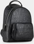 Armani Exchange Stijlvolle Zwarte Rugzak met Logoprint Black Dames - Thumbnail 2