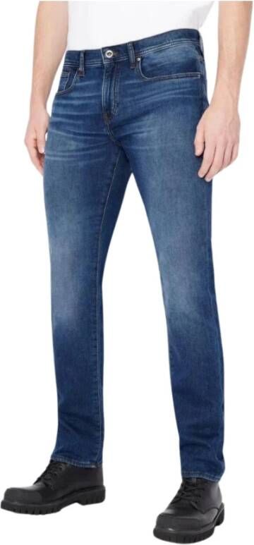 Armani Exchange Basis Jeans Blauw Heren