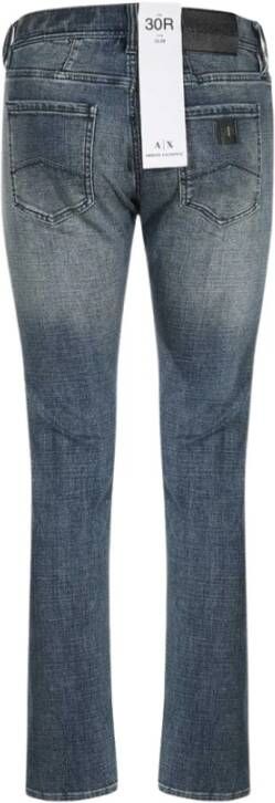 Armani Exchange Basis Jeans Blauw Heren