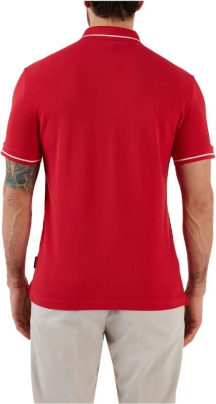 Armani Exchange Basis Polo Rood Heren