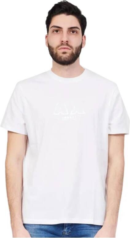 Armani Exchange Basis T-Shirt Wit Heren