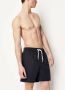 Armani Exchange Elastische taille strandboxer shorts Blue Heren - Thumbnail 3