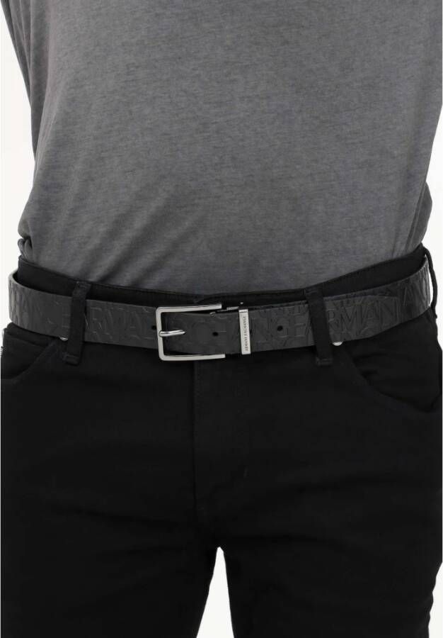 Armani Exchange Belts Zwart Heren