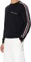 Armani Exchange Klassieke en veelzijdige trui met authentiek logo Blauw Heren - Thumbnail 3