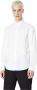Armani Exchange Witte Popeline Logo Overhemd Lange Mouw White Heren - Thumbnail 5