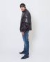 Armani Exchange Zwarte jas met ritssluiting en lange mouwen Black Heren - Thumbnail 6