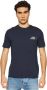 Armani Exchange Crew Neck T-Shirt Blauw Heren - Thumbnail 2