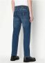 Armani Exchange Blauwe Rits Knoop Jeans Mannen Lente Zomer Blue Heren - Thumbnail 2