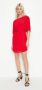 Armani Exchange Women Clothing Dress Red Ss22 Rood Dames - Thumbnail 2