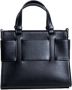 Armani Exchange Stijlvolle Polyurethaan Handtas met Polyester Voering Black Dames - Thumbnail 5