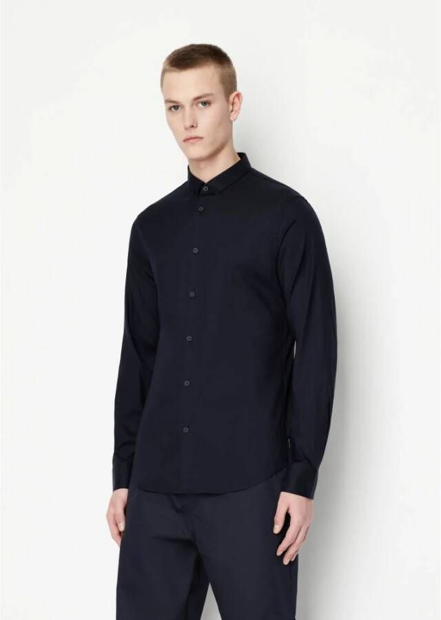 Armani Exchange-Hemd Zwart Heren