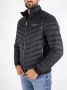 Emporio Armani Zwarte gewatteerde jas met hoge kraag en logo Black Heren - Thumbnail 6