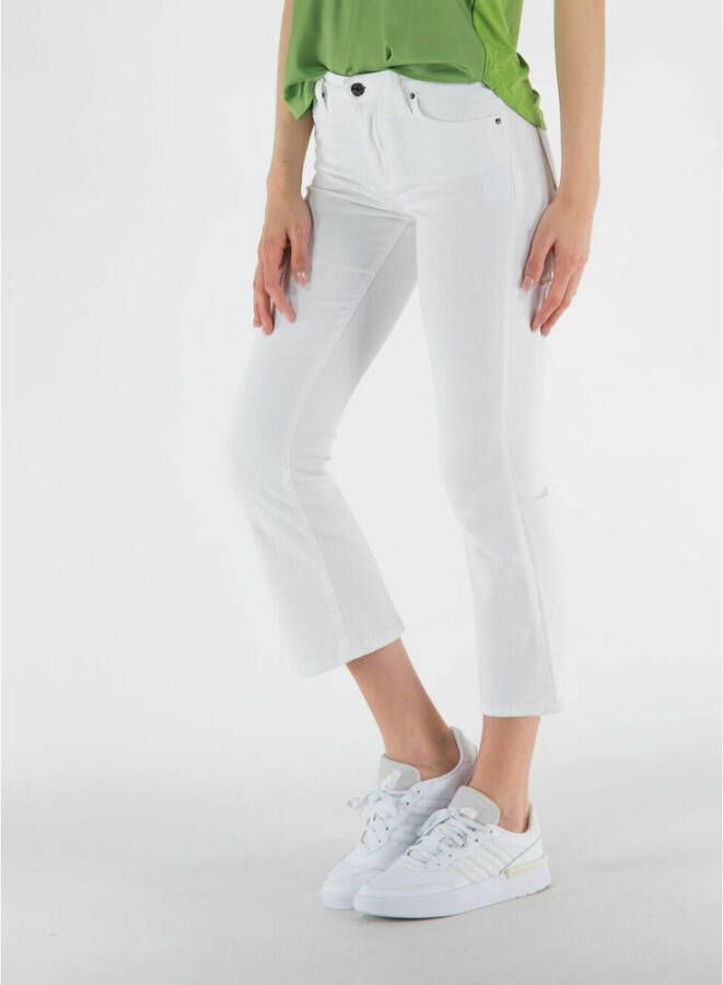 Armani Exchange Jeans 5tasche gewasflare Wit Dames