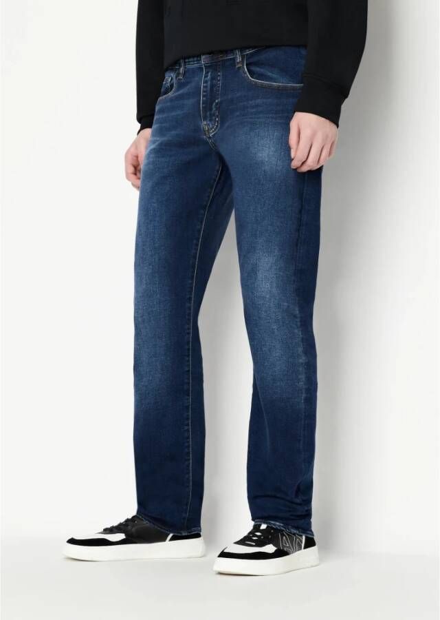 Armani Exchange-Jeans Blauw Heren