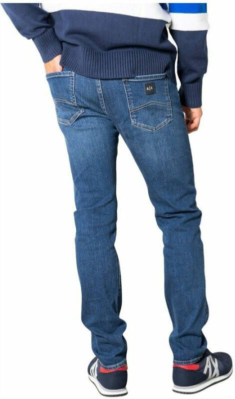 Armani Exchange Jeans Blauw Heren